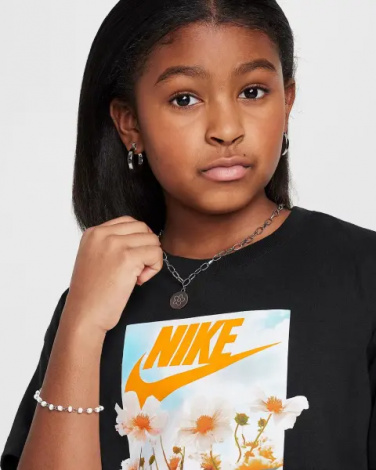 Футболка підліткова Nike SPORTSWEAR PHOTO чорна HM6311-010