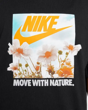 Футболка підліткова Nike SPORTSWEAR PHOTO чорна HM6311-010