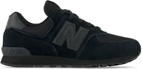 Кросівки підліткові New Balance 574 чорні GC574EVE
