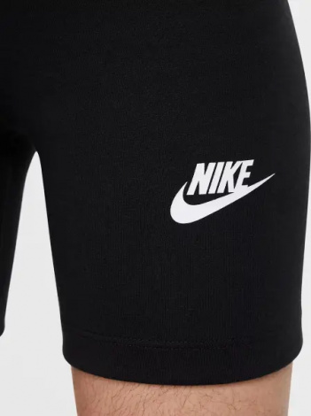 Велосипедки підліткові Nike SPORTSWEAR CLASSIC HIGH-WAISTED 12.5CM чорні FZ5581-010