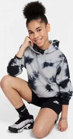 Велосипедки підліткові Nike SPORTSWEAR CLASSIC HIGH-WAISTED 12.5CM чорні FZ5581-010