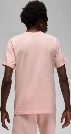 Футболка Nike JORDAN BRAND LOGO STACK світло-рожева FN6027-622