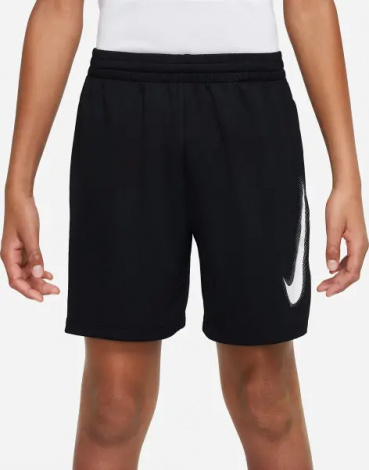 Шорти підліткові Nike MULTI DRI-FIT GRAPHIC чорні DX5361-010