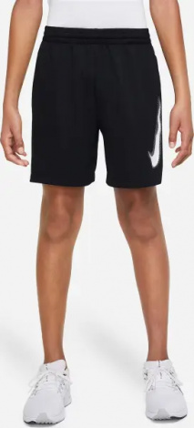 Шорти підліткові Nike MULTI DRI-FIT GRAPHIC чорні DX5361-010