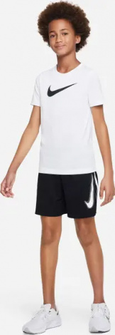 Шорти підліткові Nike MULTI DRI-FIT GRAPHIC чорні DX5361-010