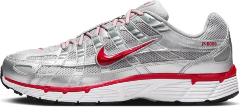 Кросівки Nike P-6000 сріблясто-червоні CD6404-024