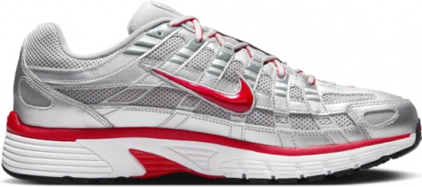Кросівки Nike P-6000 сріблясто-червоні CD6404-024