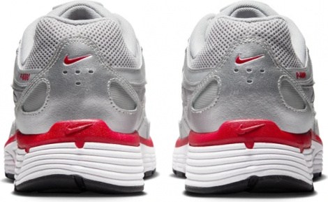 Кросівки Nike P-6000 сріблясто-червоні CD6404-024