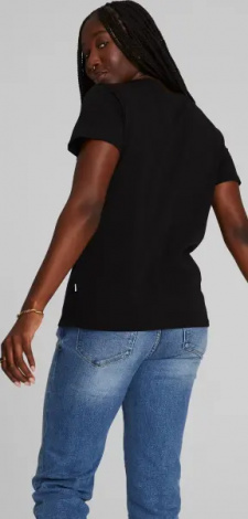 Футболка женская Puma UPFRONT LINE LOGO черная 678752-01