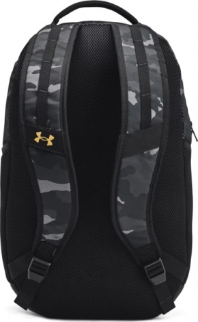 Рюкзак Under Armour HUSTLE 6.0 BACKPACK черно-серый камуфляж 1384672-001