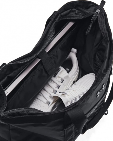 Сумка через плече жіноча Under Armour STUDIO TOTE чорна 1381907-002
