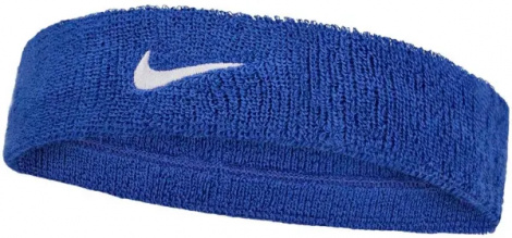 Повязка на голову Nike SWOOSH CLASSIC HEADBAND синяя N.101.2407.400.OS