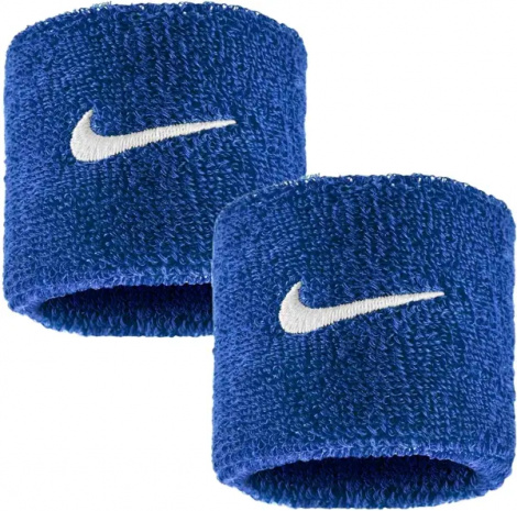Напульсники Nike SWOOSH CLASSIC WRISTBANDS 2PK синие N.101.2405.400.OS