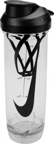 Пляшка для води Nike TR RECHARGE SHAKER BOTTLE 2.0 24 OZ 709 мл антрацитово-чорна N.101.0724.988.24