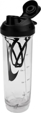 Пляшка для води Nike TR RECHARGE SHAKER BOTTLE 2.0 24 OZ 709 мл антрацитово-чорна N.101.0724.988.24