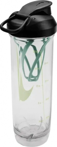 Пляшка для води Nike TR RECHARGE SHAKER BOTTLE 2.0 24 OZ 709 мл зелено-лаймова N.101.0724.943.24