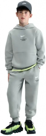 Спортивний костюм підлітковий Nike SPORTSWEAR CLUB FLEECE сірий IH4313-077__IH5199-077