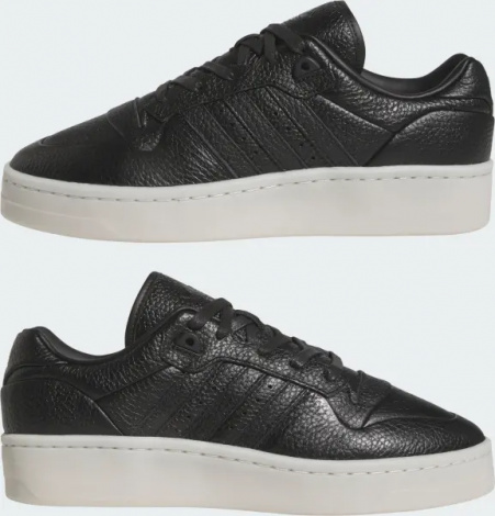 Кроссовки Adidas RIVALRY LUX LOW черно-белые ID3950