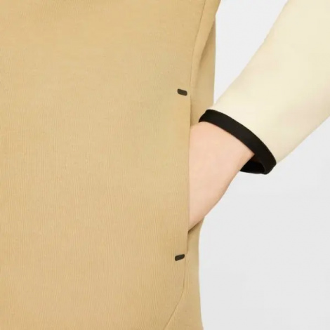 Толстовка підліткова Nike SPORTSWEAR TECH FLEECE кремово-бежева HV5867-297