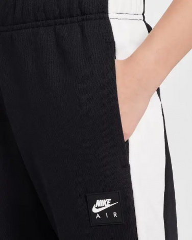 Спортивный костюм подростковый Nike AIR FLEECE черно-белый HV1219-010__HF8811-010