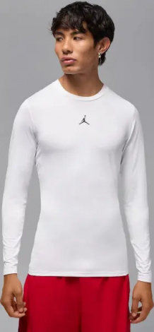 Лонгслив Nike JORDAN SPORT DRI-FIT белый HQ8683-100