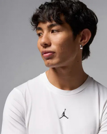 Лонгслив Nike JORDAN SPORT DRI-FIT белый HQ8683-100