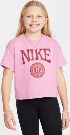 Футболка підліткова Nike SPORTSWEAR рожева HM6303-646