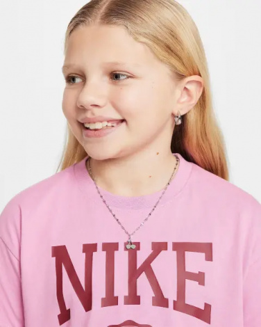 Футболка підліткова Nike SPORTSWEAR рожева HM6303-646