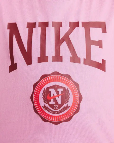 Футболка підліткова Nike SPORTSWEAR рожева HM6303-646