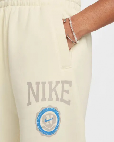 Спортивный костюм подростковый Nike SPORTSWEAR CLUB FLEECE OVERSIZED кремовый HJ3371-113__HJ3374-113