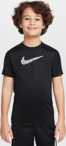 Футболка підліткова Nike TROPHY23 DRI-FIT чорна HF8079-010
