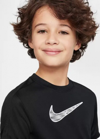 Футболка підліткова Nike TROPHY23 DRI-FIT чорна HF8079-010