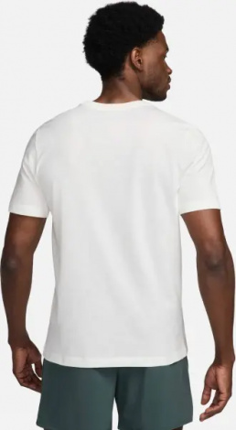 Футболка Nike DRI-FIT FITNESS кремовая FV8360-133