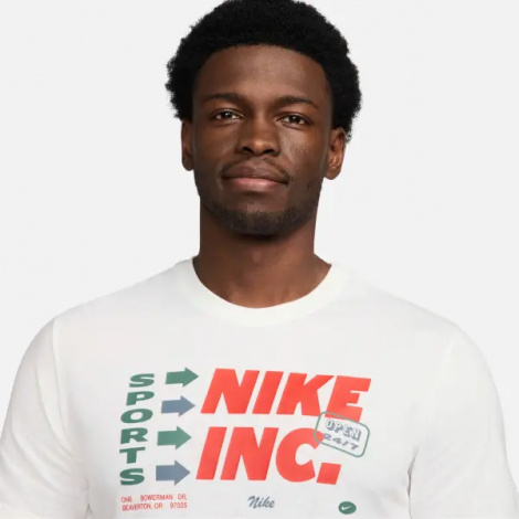 Футболка Nike DRI-FIT FITNESS кремовая FV8360-133