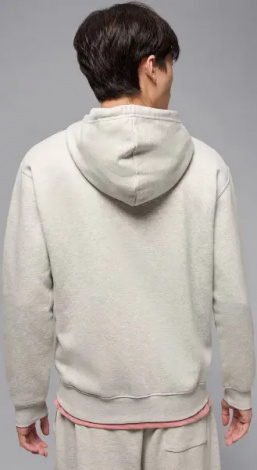 Толстовка Nike JORDAN BROOKLYN FLEECE FULL-ZIP HOODIE светло-серая FV7289-050
