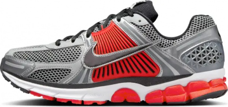 Кросівки Nike ZOOM VOMERO 5 сіро-червоно-чорні FJ4151-005
