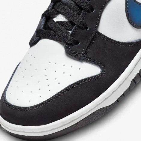 Кросівки Nike DUNK LOW RETRO NAS чорно-біло-сині FD6923-100