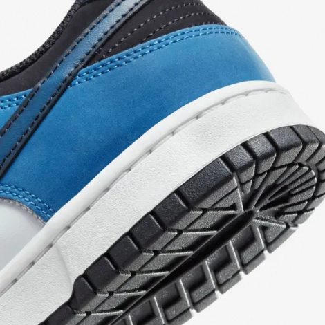 Кросівки Nike DUNK LOW RETRO NAS чорно-біло-сині FD6923-100