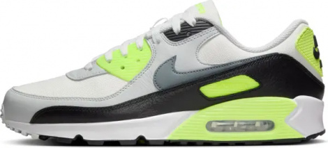 Кросівки Nike AIR MAX 90 GORE-TEX WINTERIZED сіро-салатово-чорні FD5810-102