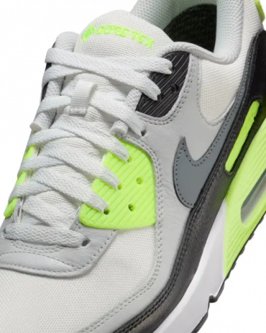 Кросівки Nike AIR MAX 90 GORE-TEX WINTERIZED сіро-салатово-чорні FD5810-102