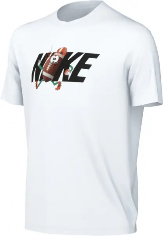 Футболка підліткова Nike SPORTSWEAR TEE FOOTBALL BALL FA23 біла FD3971-100