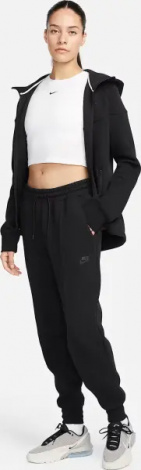 Спортивный костюм женский Nike SPORTSWEAR TECH FLEECE черный FB8338-010__FB8330-010