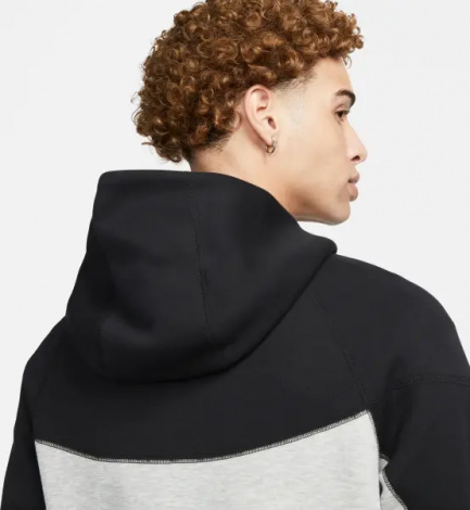 Спортивный костюм Nike SPORTSWEAR TECH FLEECE серо-черный FB7921-064__FB8002-064