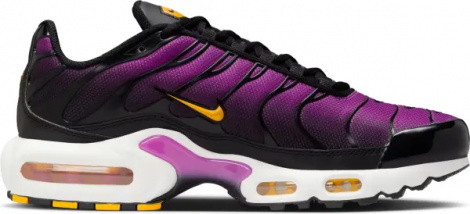 Кросівки жіночі Nike AIR MAX PLUS фіолетово-чорно-помаранчеві DZ3670-005