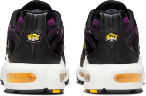 Кросівки жіночі Nike AIR MAX PLUS фіолетово-чорно-помаранчеві DZ3670-005