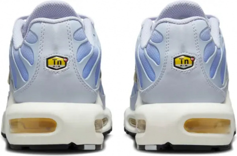 Кроссовки женские Nike AIR MAX PLUS голубо-желтые DZ3670-004