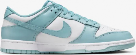 Кроссовки Nike DUNK LOW RETRO бирюзово-белые DV0833-106
