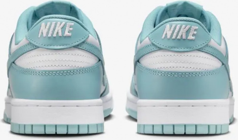 Кроссовки Nike DUNK LOW RETRO бирюзово-белые DV0833-106