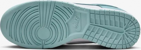 Кроссовки Nike DUNK LOW RETRO бирюзово-белые DV0833-106