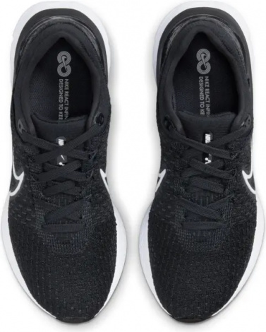 Кроссовки беговые женские Nike REACT INFINITY 3 черно-белые DD3024-001